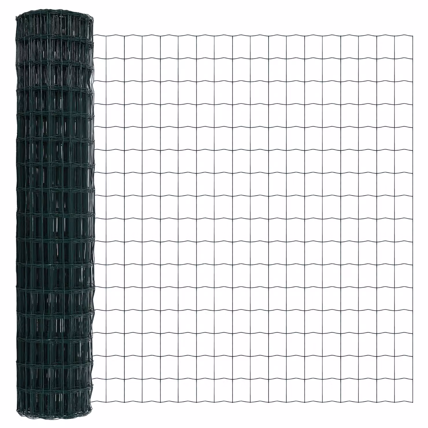 Berkfield Home Euro Fence Green PVC-Coated Steel Fencing, H: 1.6 m x W: 10 m – 3
