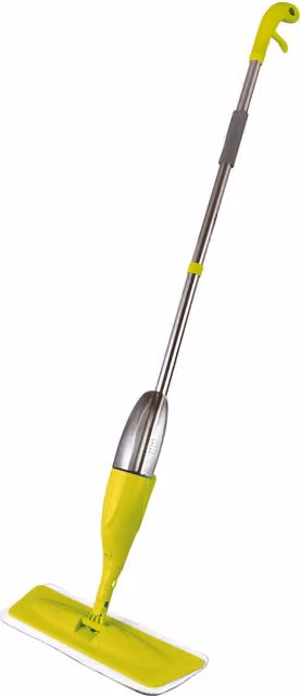 Ewbank 5 Piece Spray Mop and Sweeper Set with Refillable Microfibre Head, Green