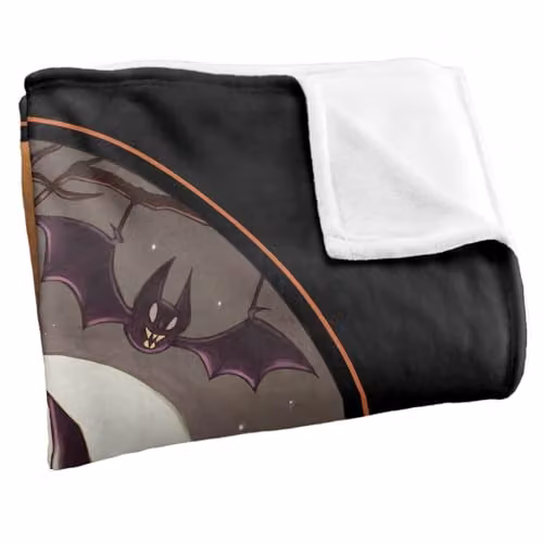 LOGOVISION Batman Halloween Trick Or Treat Super Soft Fleece Throw Blanket, Multicolour, W: 152 cm, D: 127 cm – 2