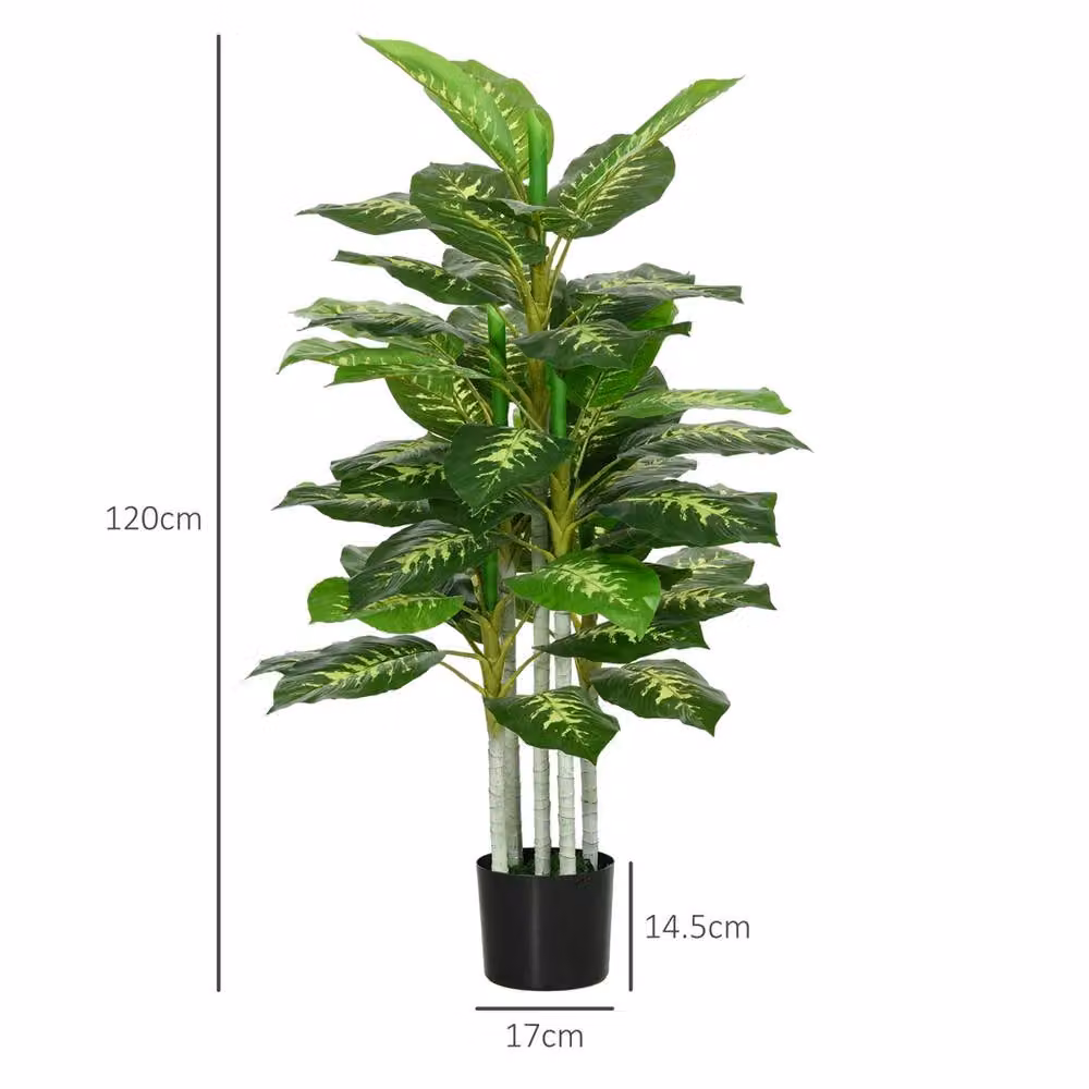 Kelvenix 120cm Realistic Artificial Evergreen Tree in Green – 2