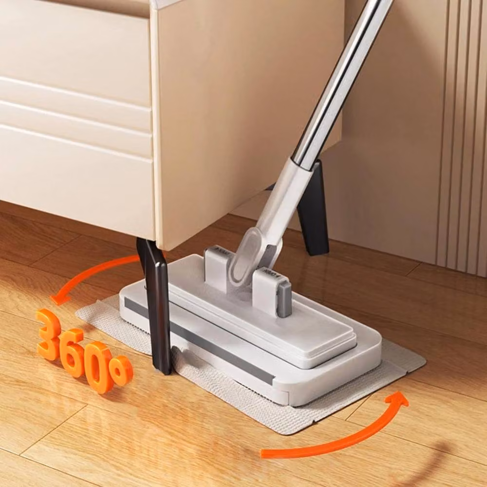 VOGREX Mini Snap Grip White Metal Wall Mountable Dust Mop – 2