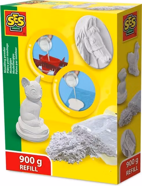 SES Creative Casting and Painting Moulding Powder, White
