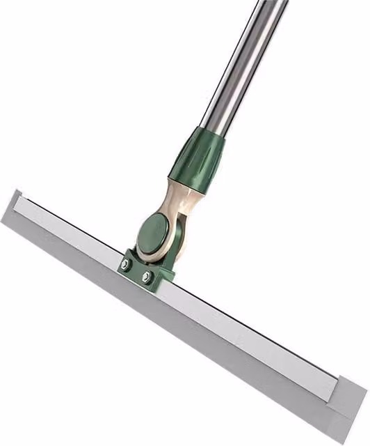 Nordara Heavy Duty Floor Squeegee with Rubber Wiper Blade and Scraper, Silver, W: 100 cm x D: 100 cm x H: 100 cm