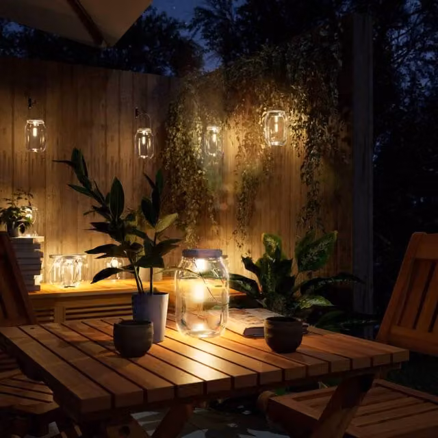Berkfield Home 12-Piece Solar Glass Outdoor Lights in Silver with Warm White LED and Dusk Sensor