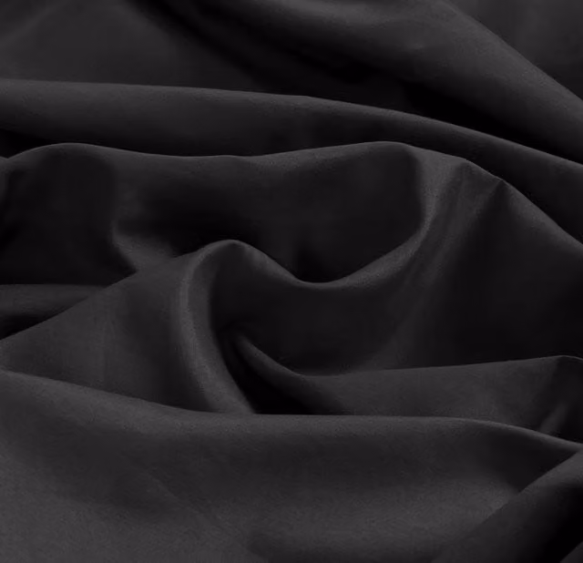 NewEdgeBlinds Reversible Microfibre Duvet Cover in Black and Grey, W: 140 cm, H: 200 cm
