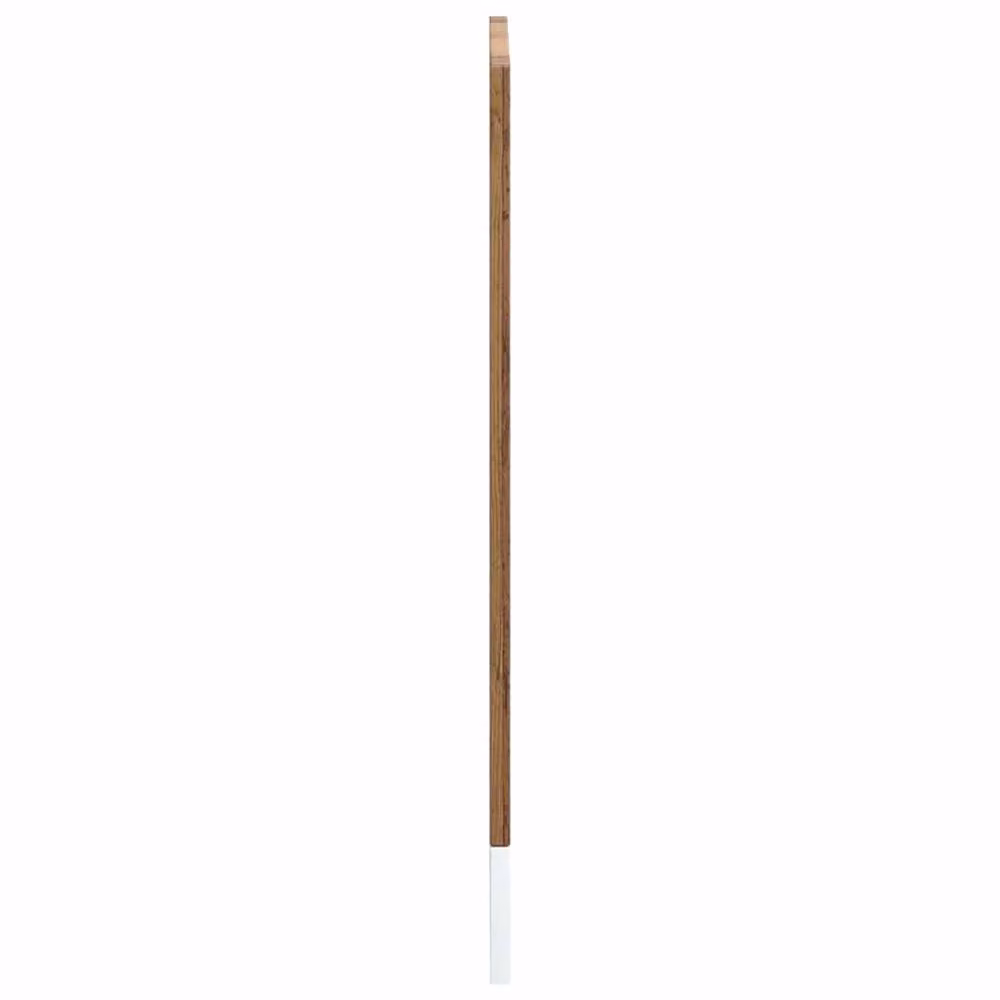 Berkfield Home Dishwasher Panel Porto Old Wood in Brown, W: 60 cm, D: 1.5 cm, H: 67 cm – 2