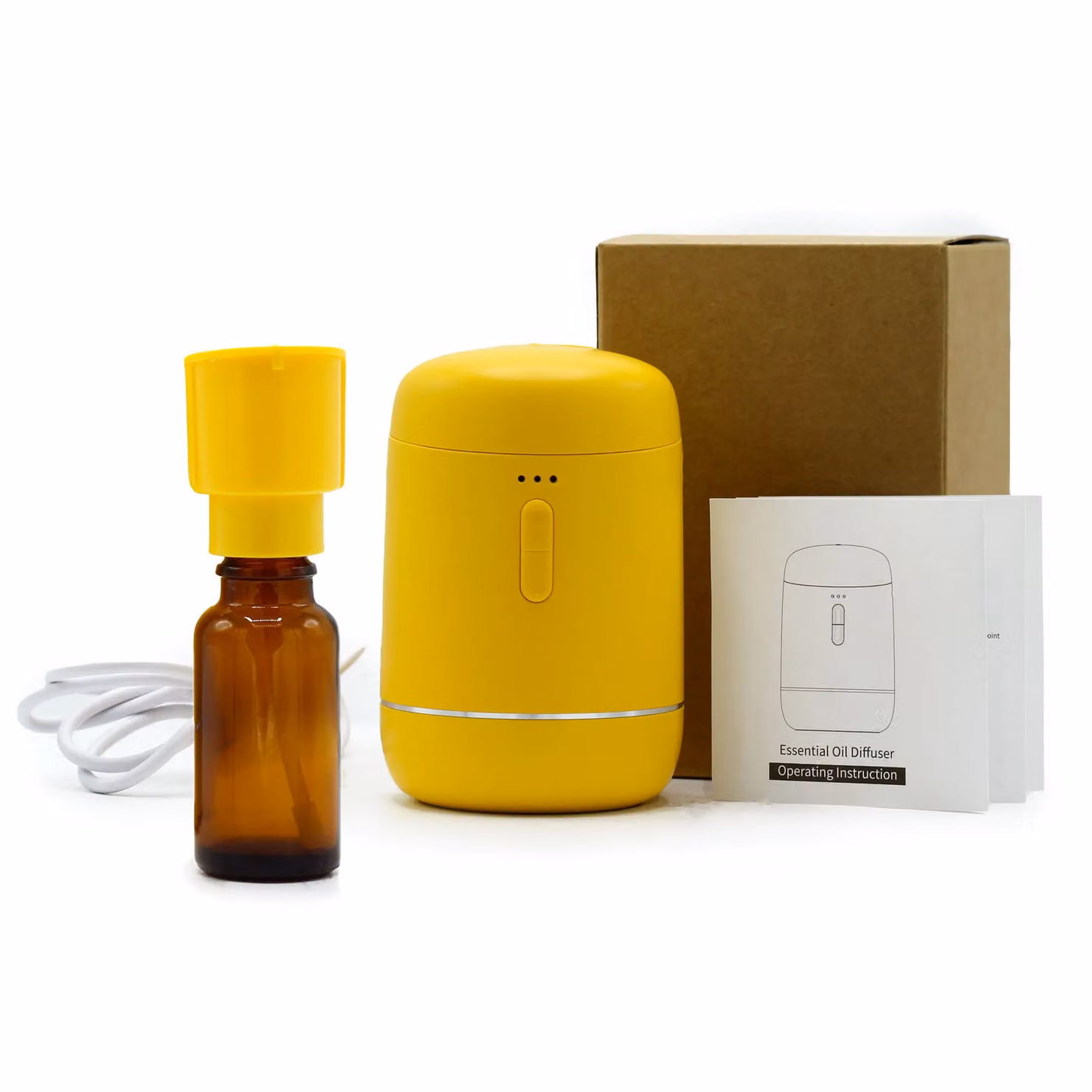 KDMD Essential Oil Diffuser, Yellow, USB to C – 2