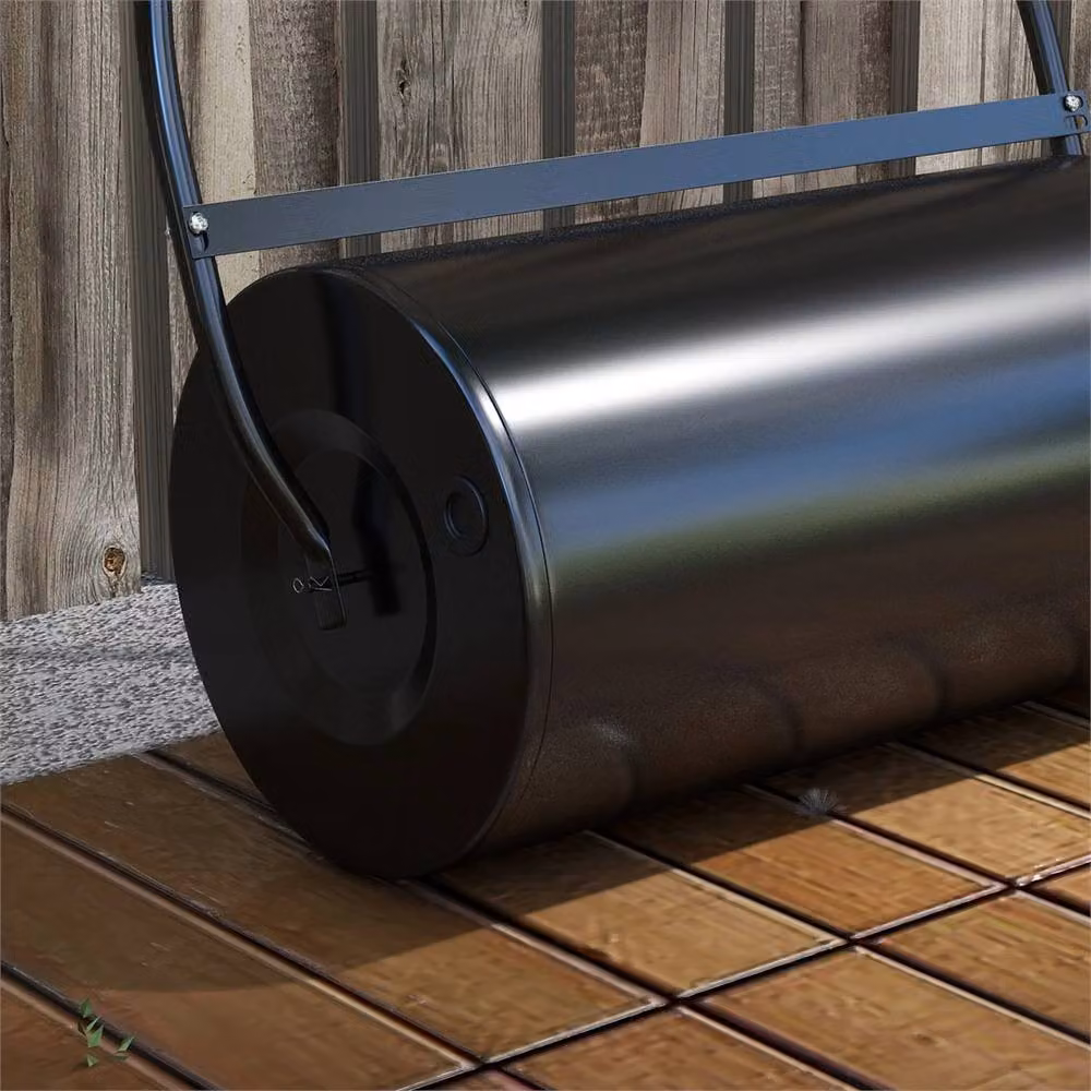 Burnhard DURHAND 46L Heavy Duty Manual Steel Lawn Roller in Black – 4