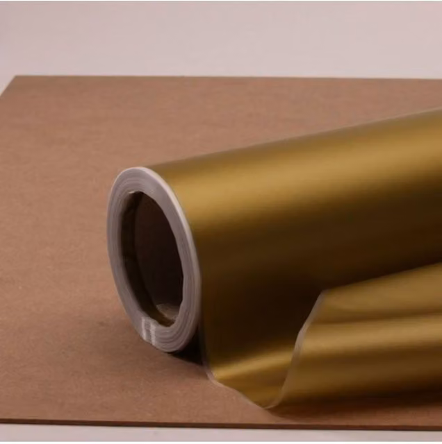KDMD Gold Frosted Plastic Film Party Decoration