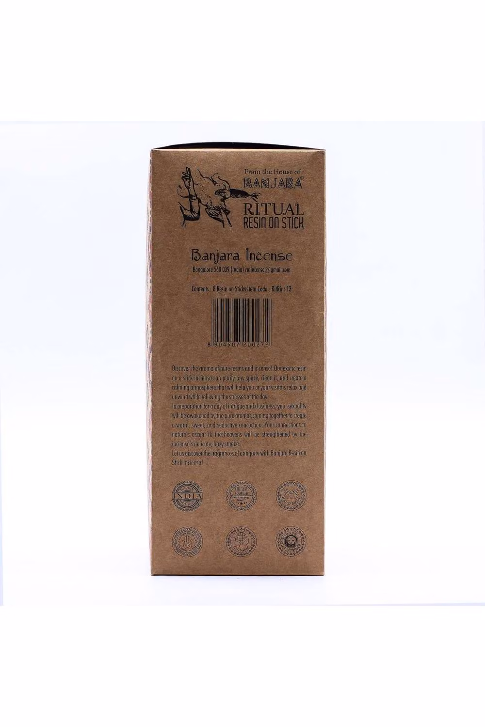 KDMD Lavender Ritual Resin Incense Sticks, 8 Pack, Purple Floral Scent – 2
