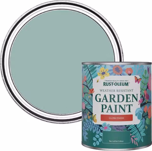 Rust-Oleum Garden Paint in Gloss Finish, Blue, 0.75 l