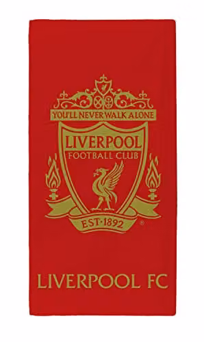 Dreamtex Liverpool FC Red and Gold Cotton Towel W/H: 70 x 140 cm – 1