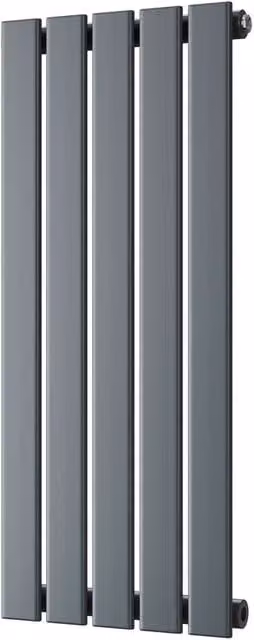 Typhoon Anthracite Single Panel Horizontal Steel Radiator