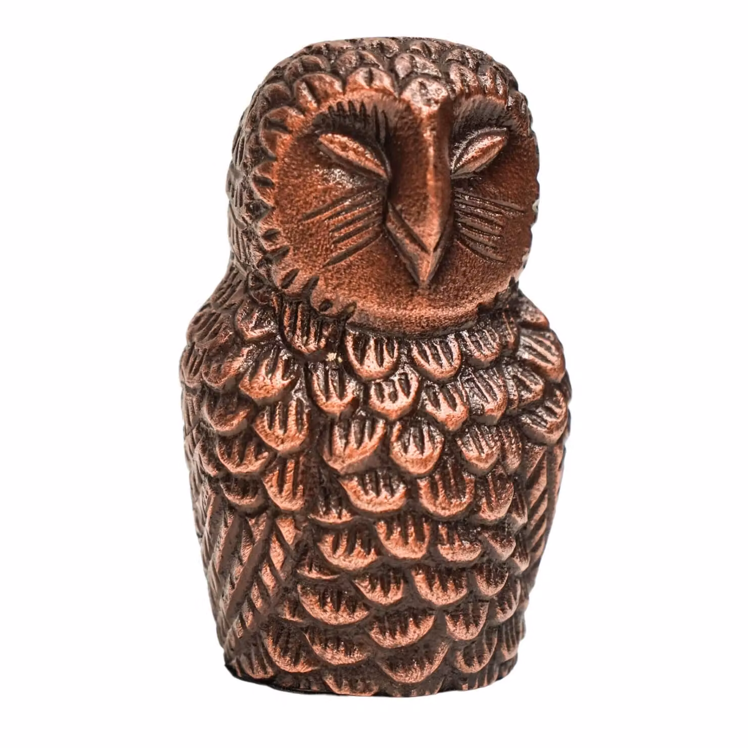 Ivyline Cast Aluminium Owl Candle Holder in Antique Bronze, H14.5 x W7.5 cm – 2
