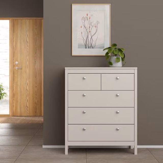 Furniture To Go Madrid Chest of Drawers in Beige