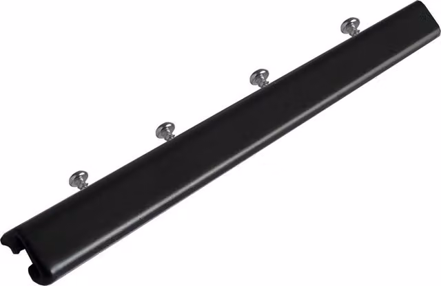 Terrys Metal Steel Curtain Track in Black
