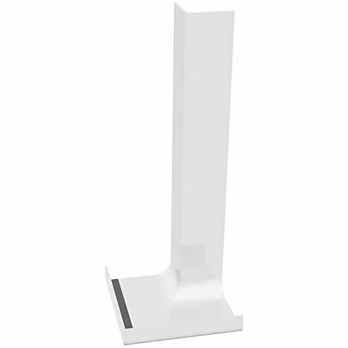 Freefoam White Internal Corner Cover Facia, Width: 300 mm