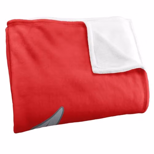 Warner Bros. Looney Tunes Bugs Bunny Santa Hat Super Soft Fleece Throw Blanket, Multicolour, W: 91 cm, D: 147 cm – 2