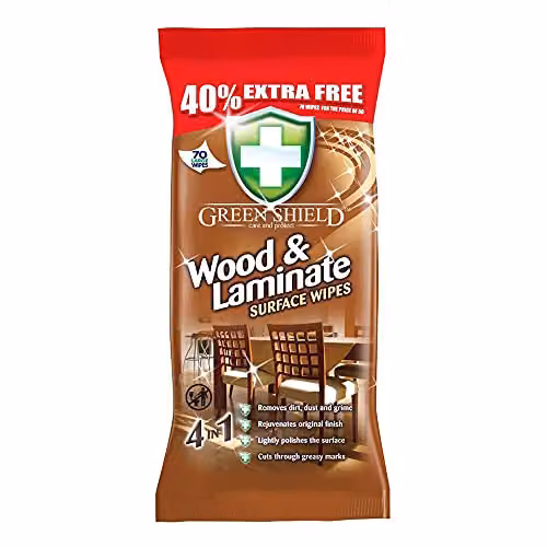 Green Shield Wood and Laminate Surface Wipes, 70 Pack – 2