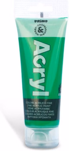 Hobby Professional Bright Green Acrylic Tube, 75ml