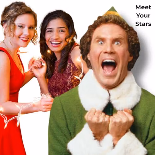 Star Cutouts SC1289 Buddy the Elf Will Ferrell Lifesize Christmas Cardboard Cutout, Multicolour, Height: 187 cm – 2
