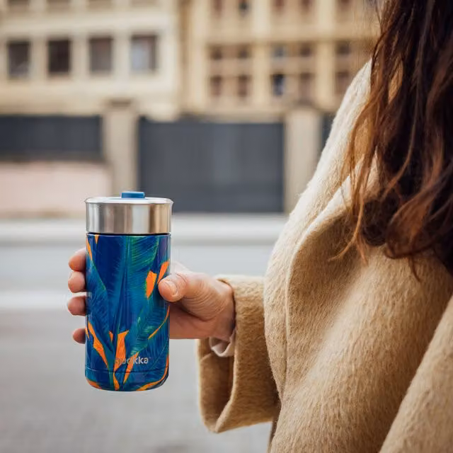 Quokka Stainless Steel Thermal Tumbler, 400ml, Multicolour