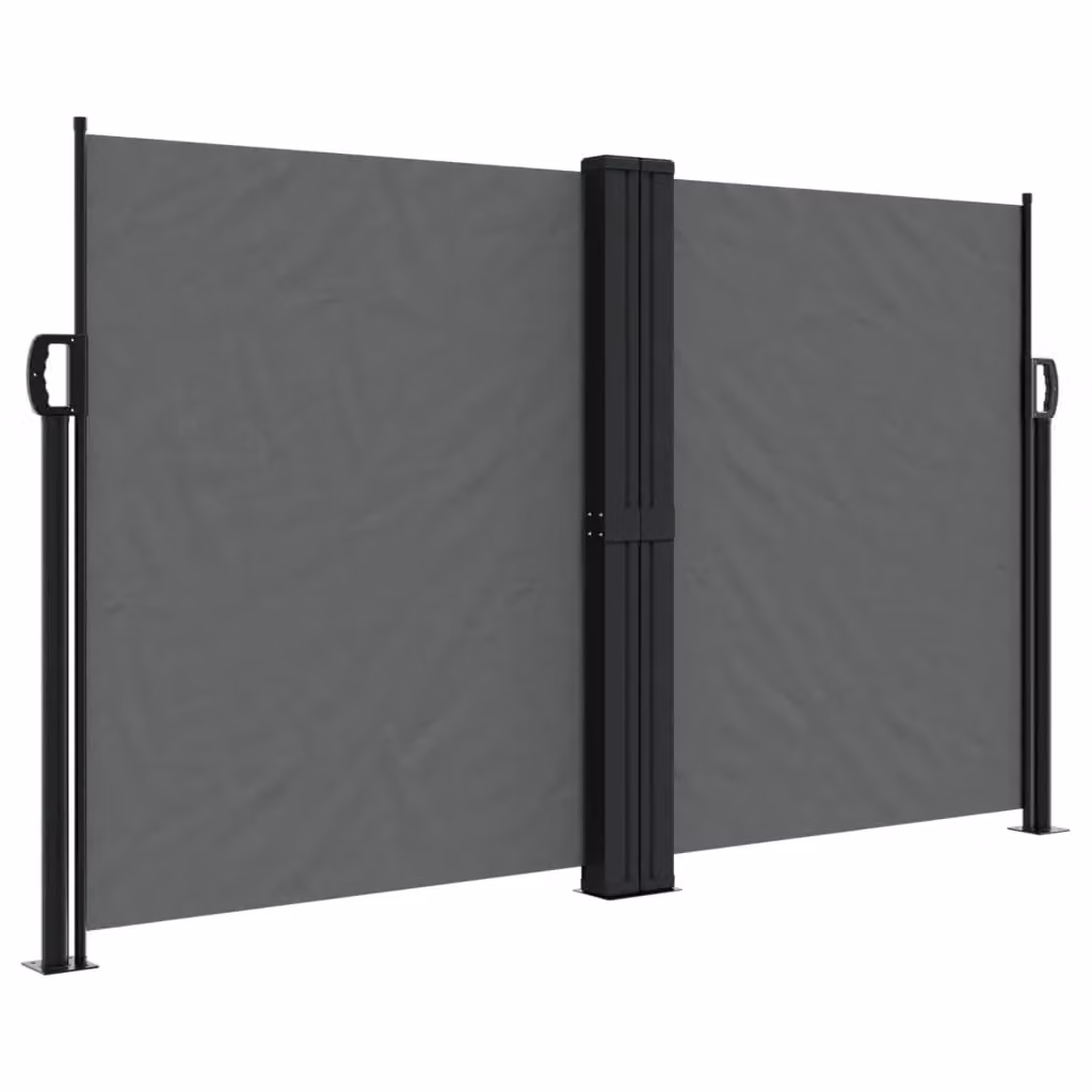 Berkfield Home Retractable Side Awning in Anthracite, W/H: 600 x 140 cm – 2