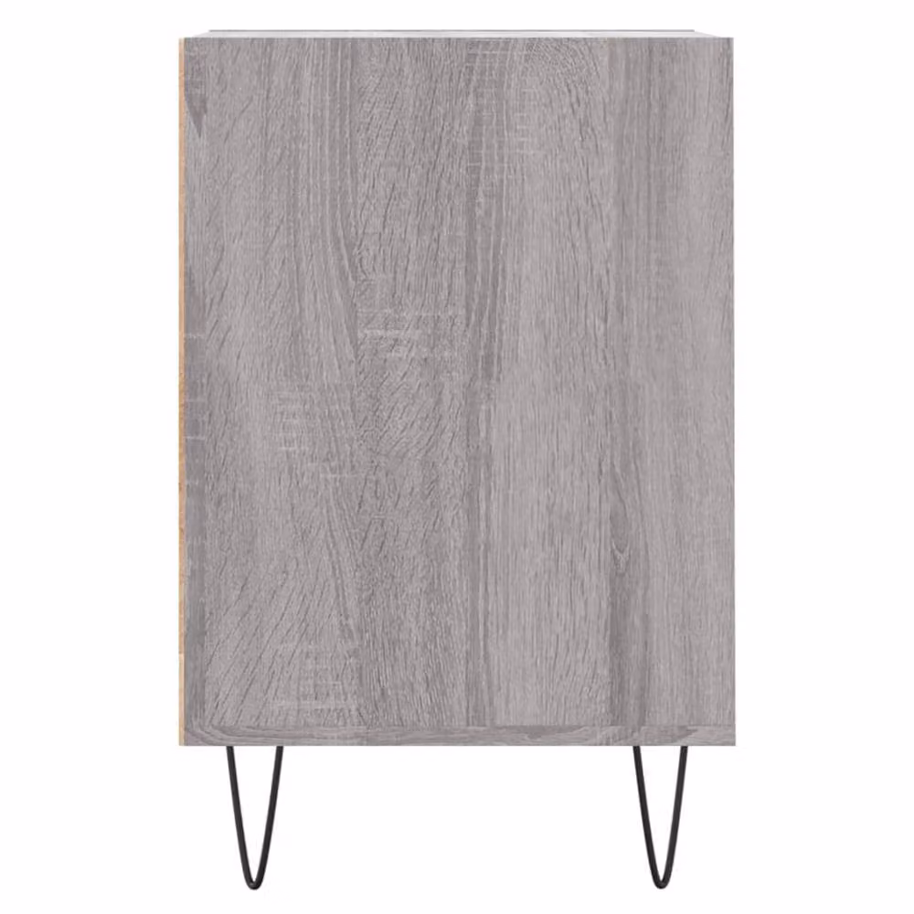 Berkfield Home Grey Sonoma TV Cabinet in Engineered Wood W/D/H: 100 x 35 x 55 cm – 4