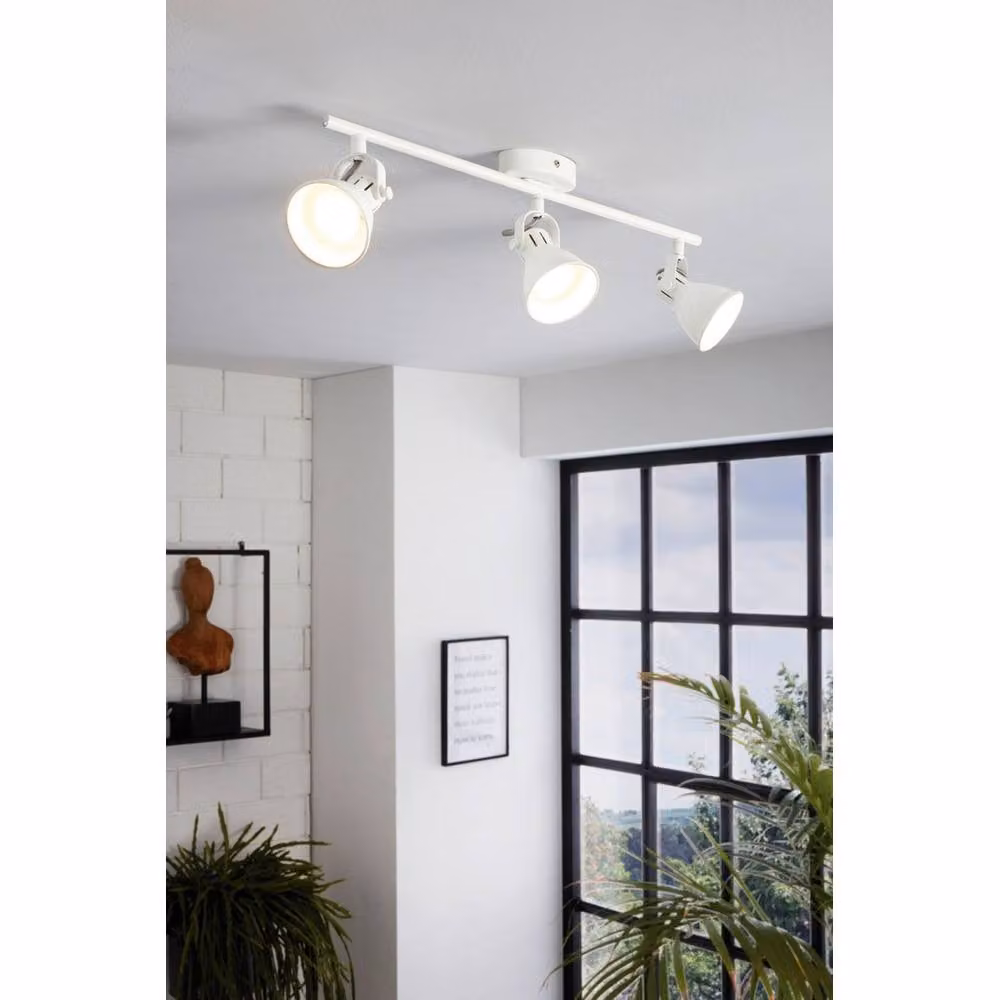 Netlighting Seras 3 Lamp Spotlight Bar in White – 2