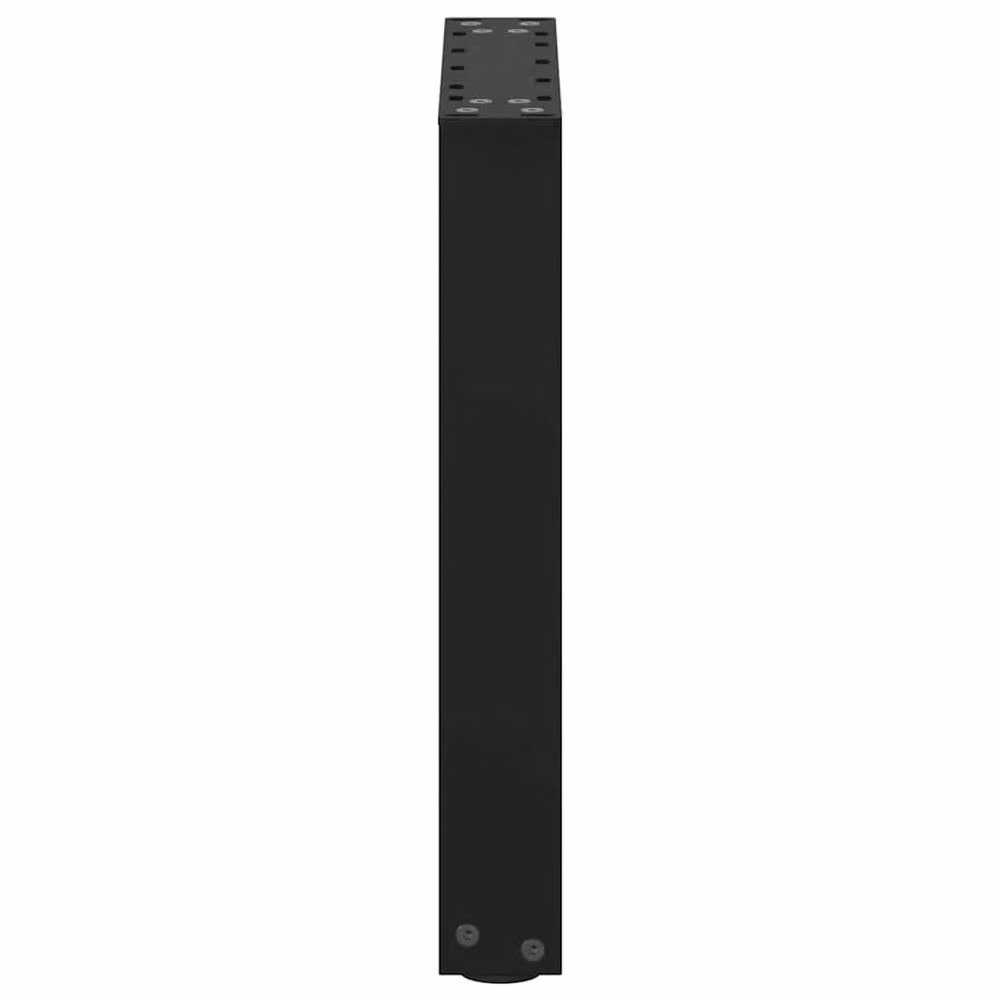 Berkfield Home U-Shaped Steel Coffee Table Legs, 2 Pieces, Black, W: 28 cm, H: 42-43 cm – 5