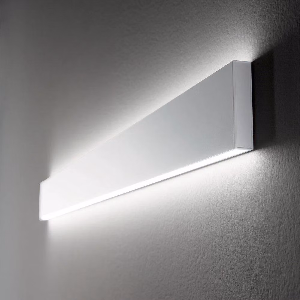 Netlighting Linus Decorative Linear Integrated LED Wall Light, White, 4000K – 2