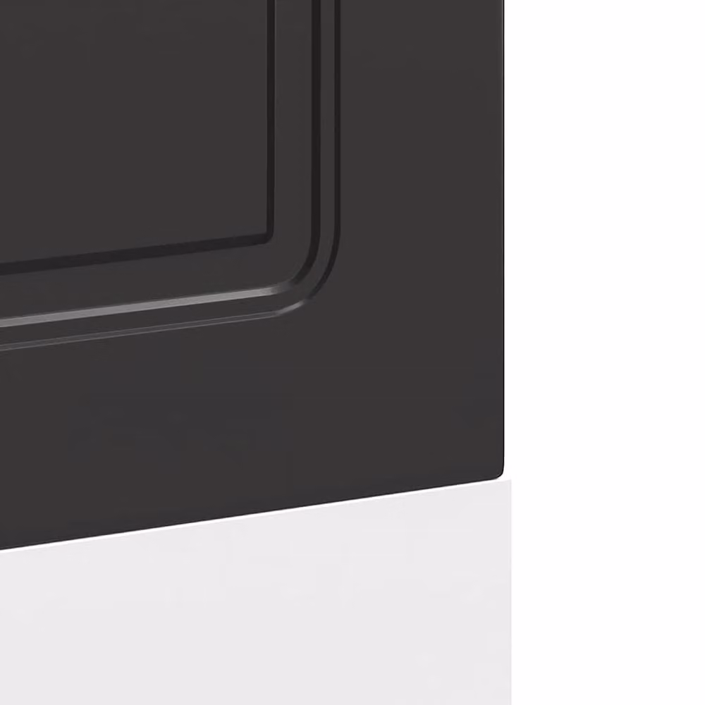 Berkfield Home Kalmar Dishwasher Panel in Black, W/D/H: 60 x 1.5 x 67 cm – 4