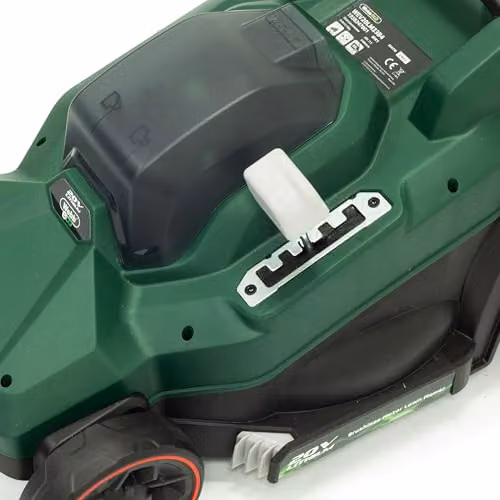 Webb Eco 20V Green Brushless Cordless Lawnmower with 33cm Cutting Width, 35L Collector and Rechargeable Battery and Charger – 2