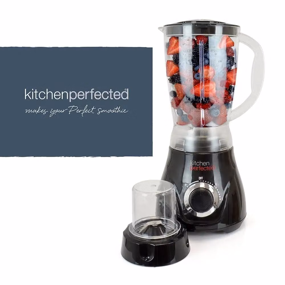 Lloytron 500W Table Blender with Mill, 1.5L, Black – 3