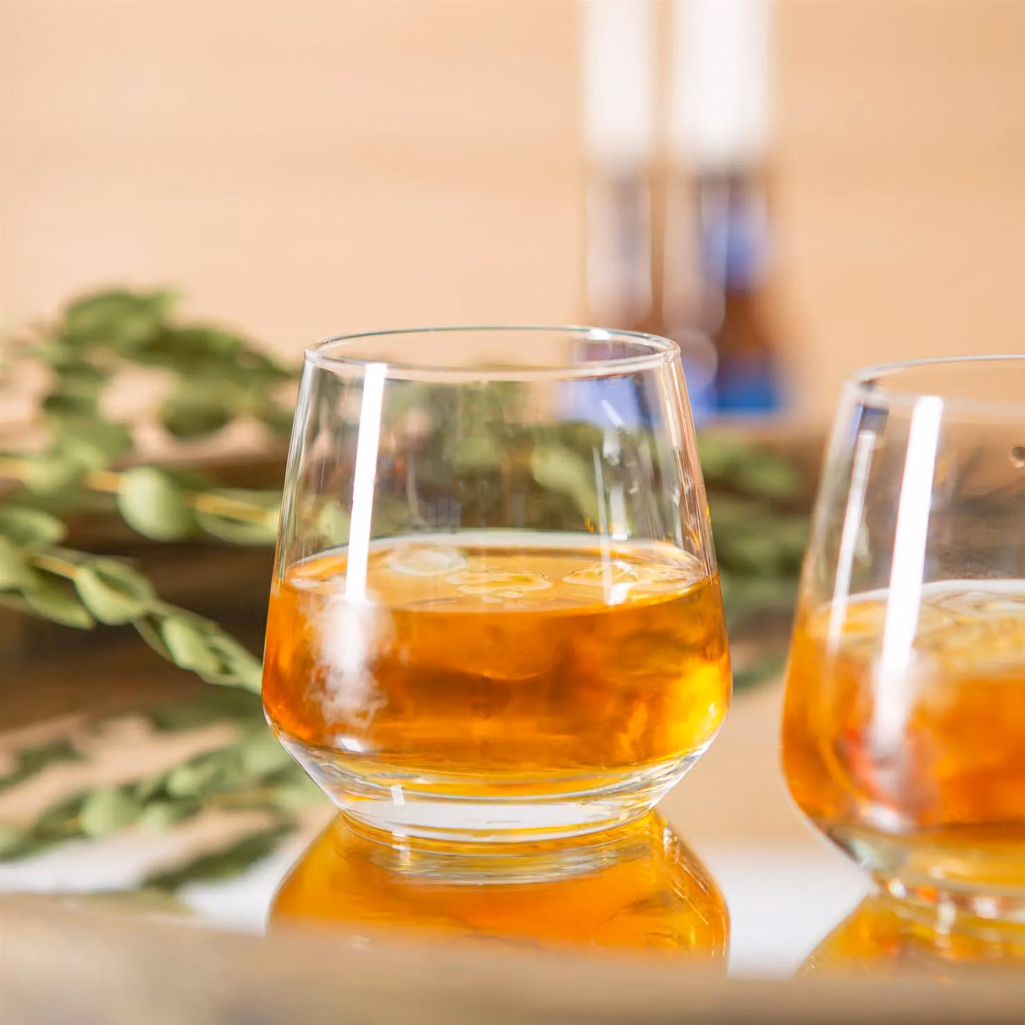 LAV Lal Transparent Glass Whiskey Tumbler, 345ml, Pack of 12 – 3