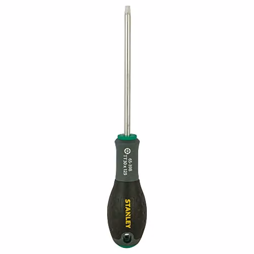Stanley FatMax Tamper-Proof Torx Screwdriver, TTX30 x 125mm, Black and Multicolour