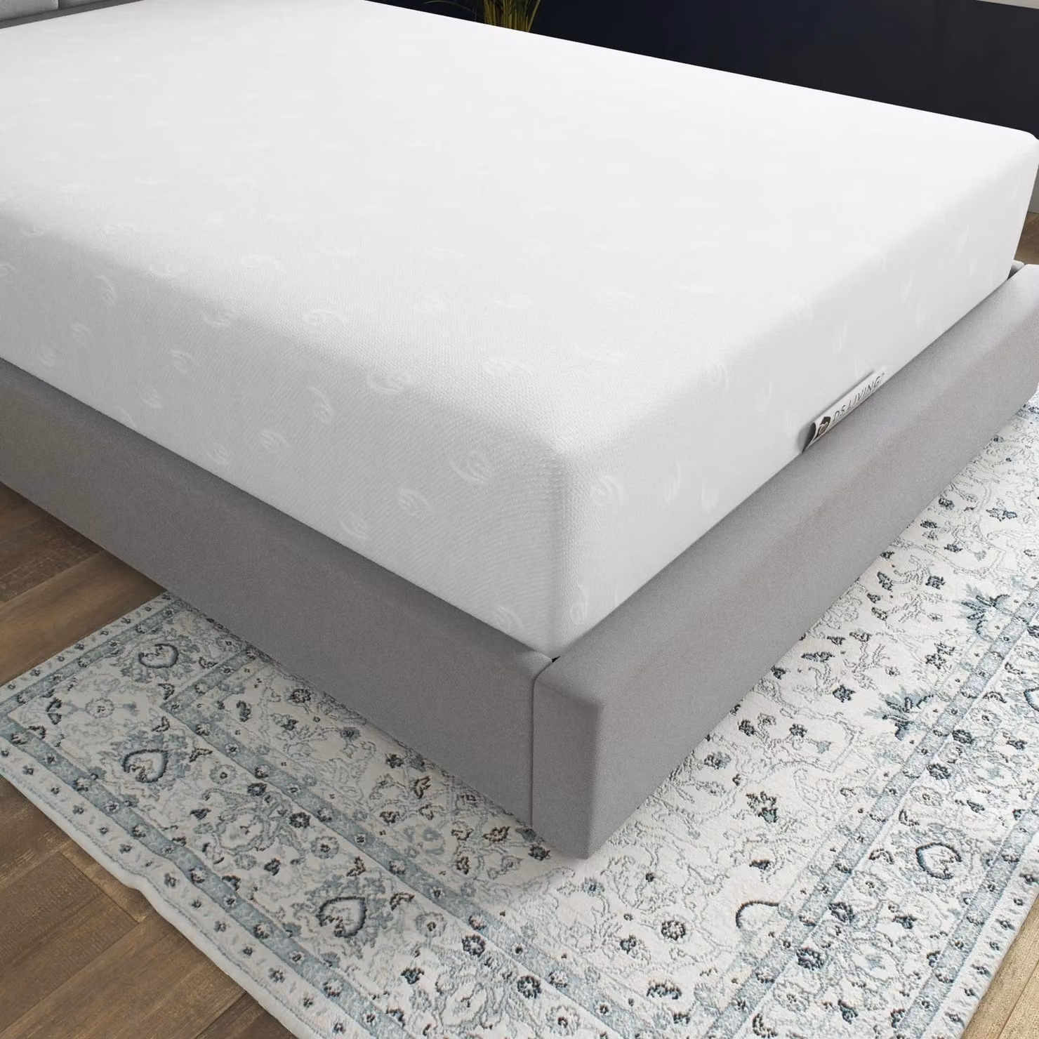 DS Living Pureflex Orthopaedic Memory Foam Mattress, White, W/D/H: 90 x 190 x 30 cm – 5