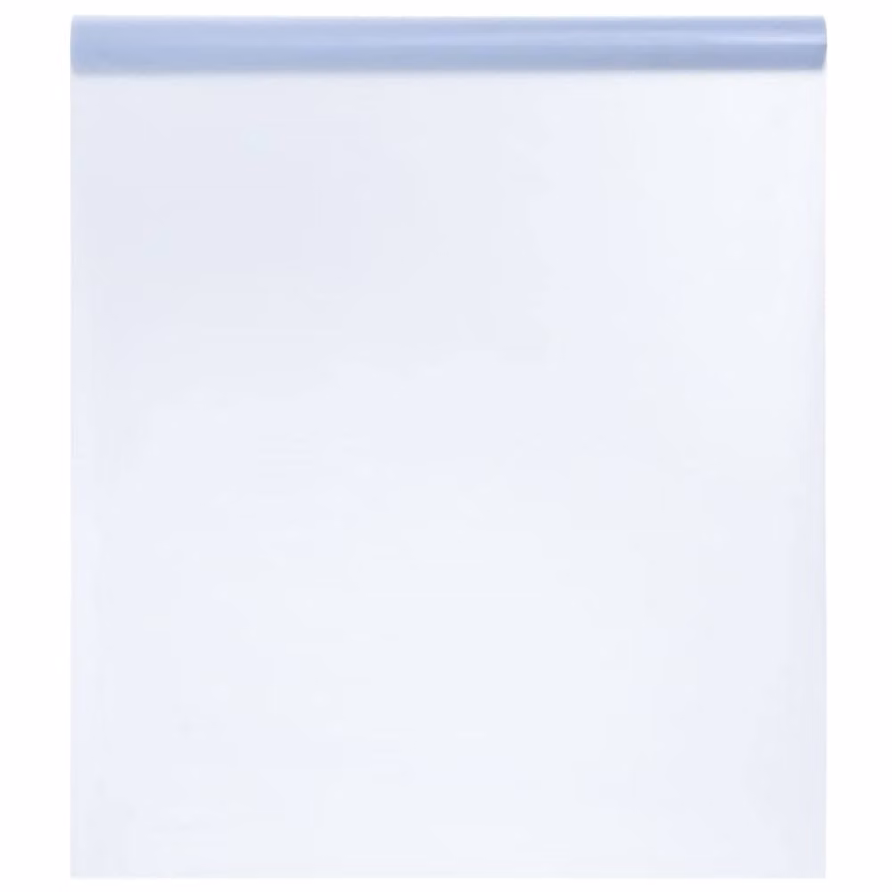 Berkfield Home Static Frosted Transparent Grey PVC Window Films, 3 Pieces, Black