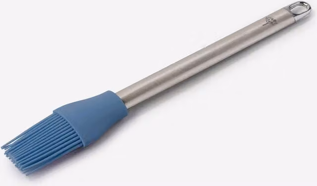 Zeal Silicone and Stainless Steel Basting Brush in Blue
