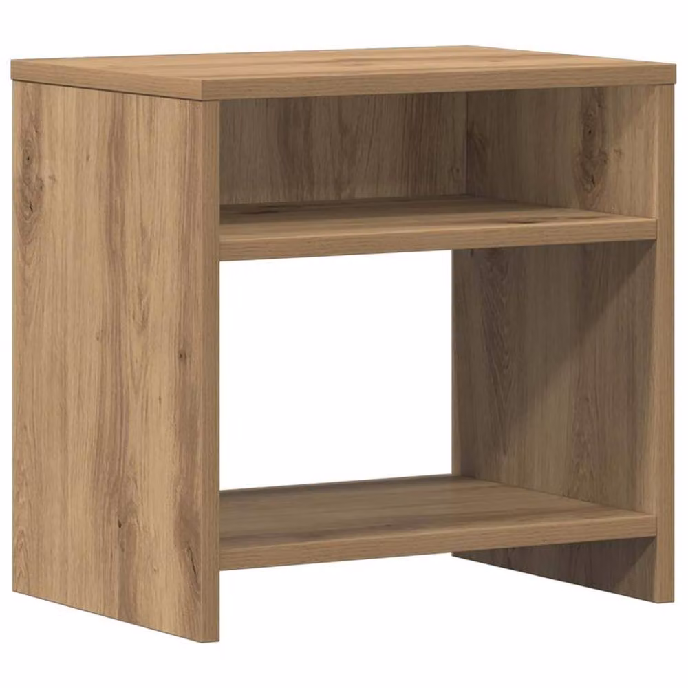 Berkfield Home Timeless Bedside Cabinet in Brown Artisan Oak, W/D/H: 40 x 30 x 40 cm – 3