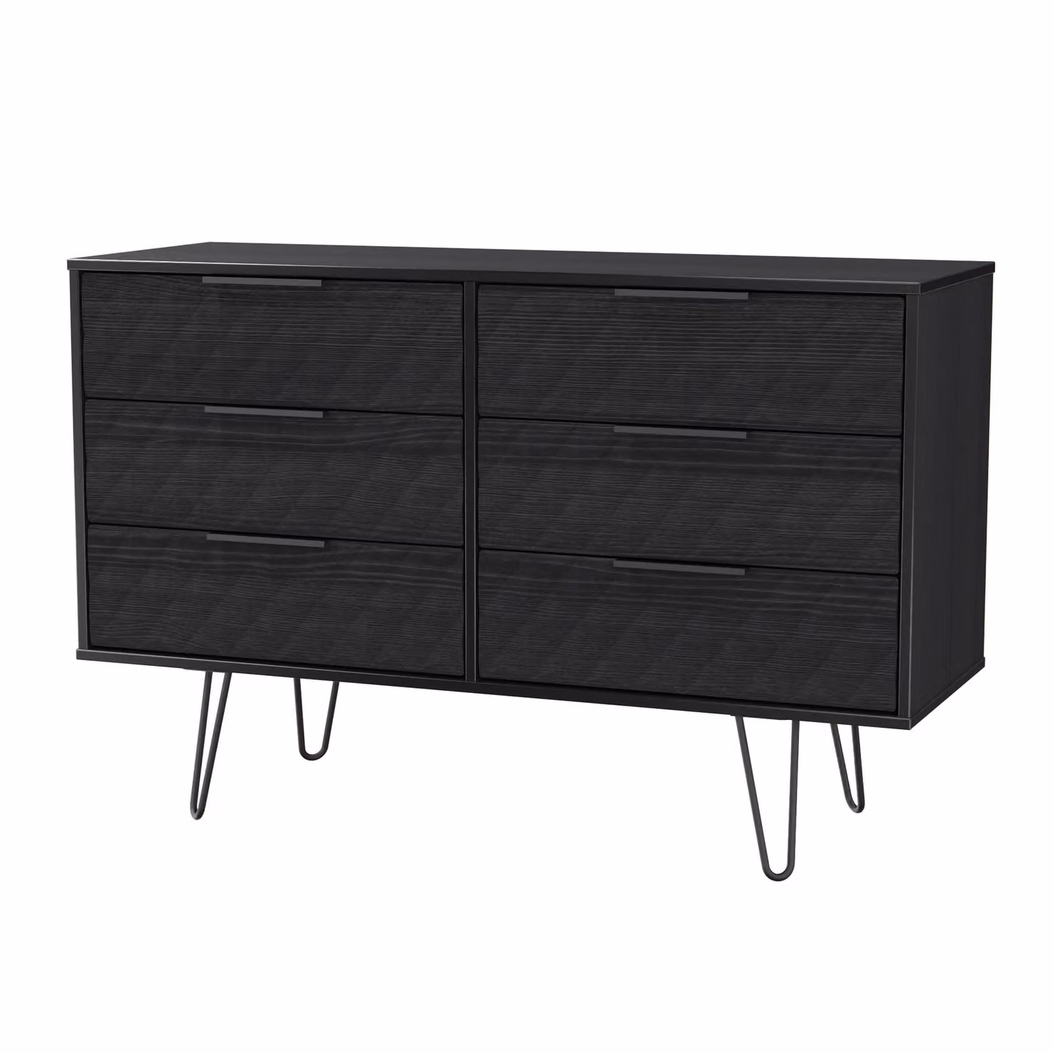 2 U Islay 6 Drawer Midi Chest in Black – 3