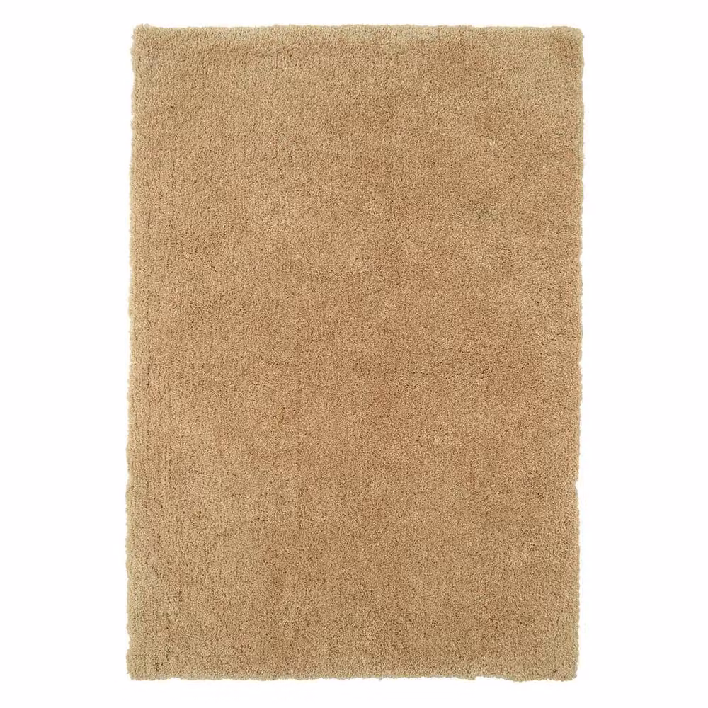 Kukoon Beige Premium Shaggy Machine Washable Rug, W: 160 cm, D: 230 cm – 3