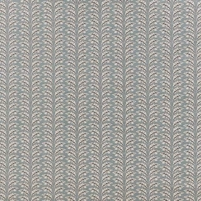 iLiv Woodcote Glacier Blue Floral Cotton Fabric