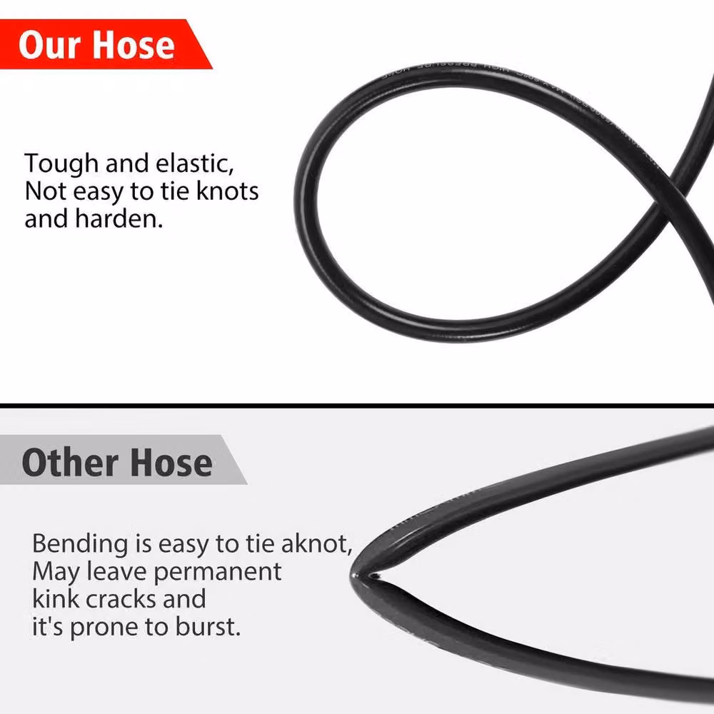 KORVIXA Black High Pressure Washer Extension Hose, 10 m – 4