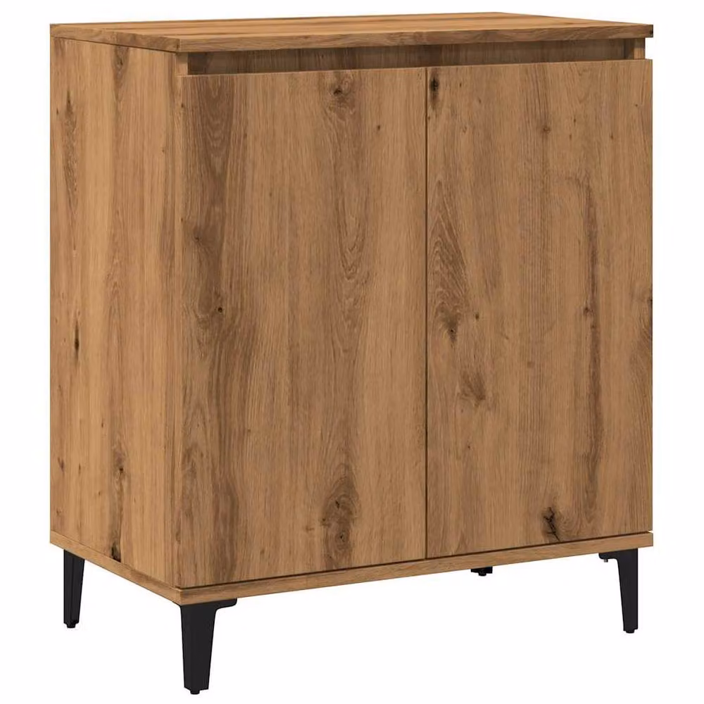 Berkfield Home Artisan Oak Sideboard in Brown, W/D/H: 60 x 35 x 70 cm – 3