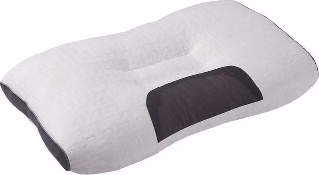 SPETLEK White Ergonomic Orthopedic Cot Pillow Core for Babies