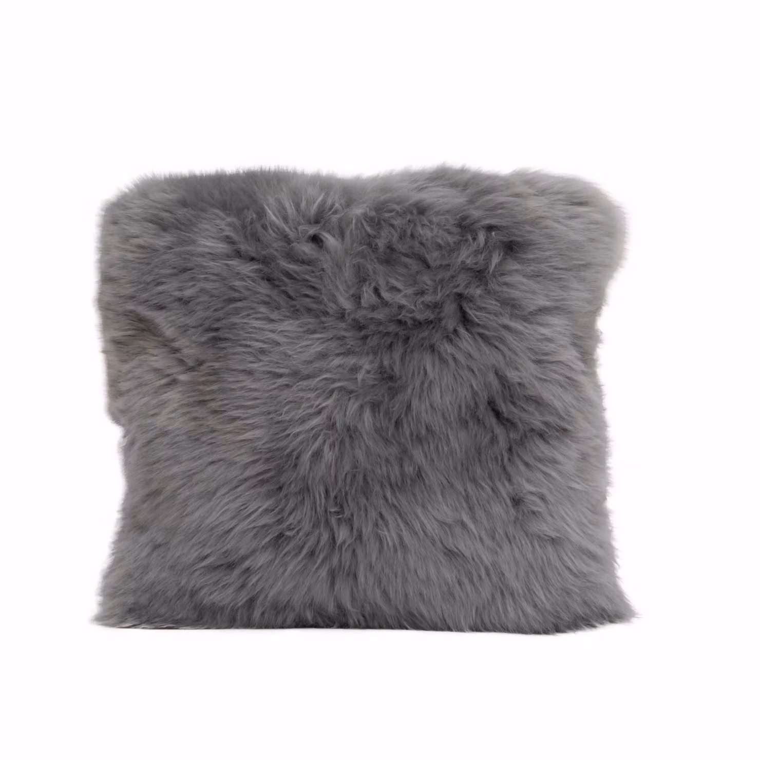 Simply Sheepskin Grey Wool Square Cushion, 45 x 45 cm – 8