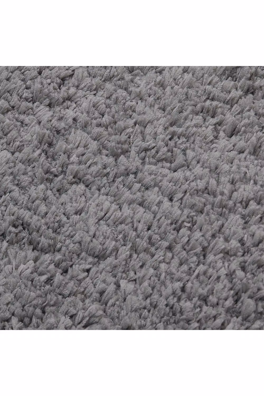 Livingandhome Non-Slip Absorbent Plush Floor Mat in Grey, W/D: 40 x 60 cm – 2