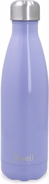 S'well Hillside Lavender Vacuum Insulated Stainless Steel Water Bottle, 500 ml, Purple