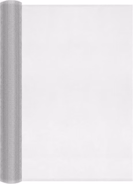 Berkfield Home Silver Aluminium Mesh Screen Sheet, W: 60 cm, L: 1000 cm